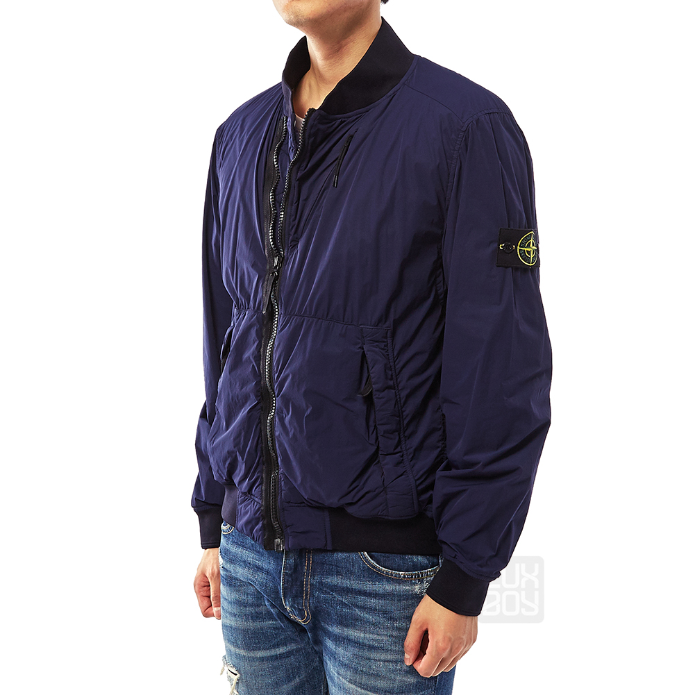 스톤아일랜드(STONE ISLAND) 와펜 컴포트 테크 컴포지트 남자 보머 자켓 691543428 V0026