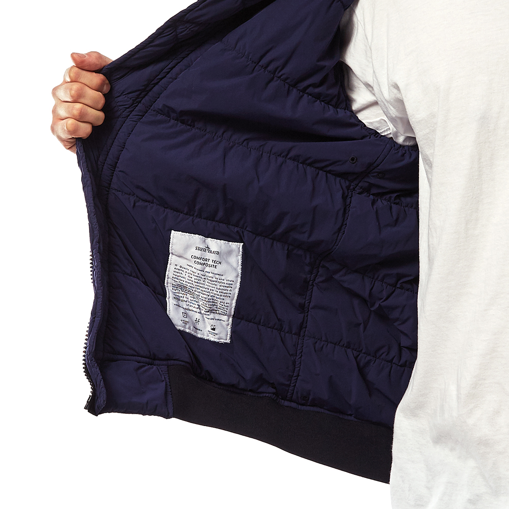 스톤아일랜드(STONE ISLAND) 와펜 컴포트 테크 컴포지트 남자 보머 자켓 691543428 V0026