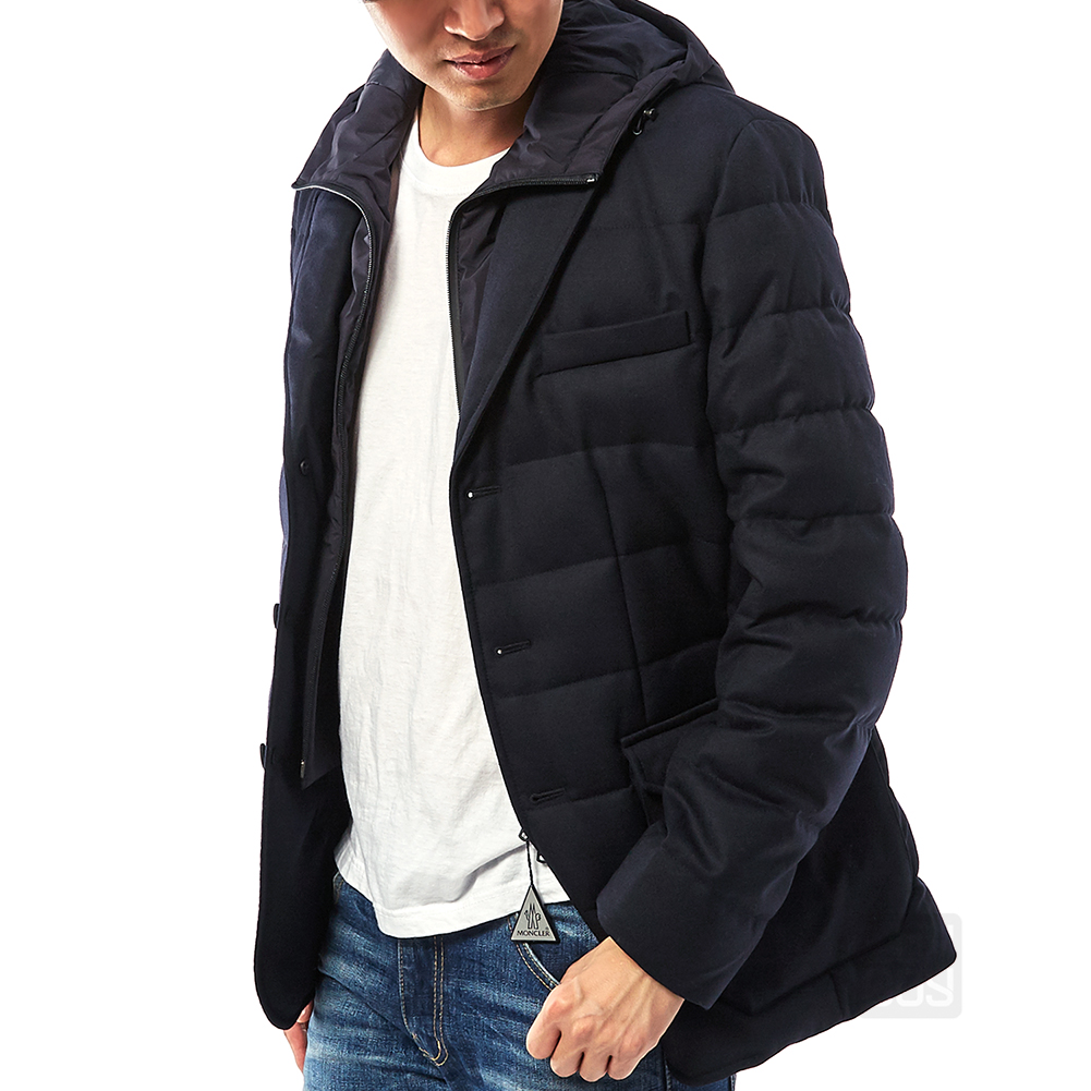 몽클레어(MONCLER) 베르누 남자 울 패딩 자켓 3091780 54272 780