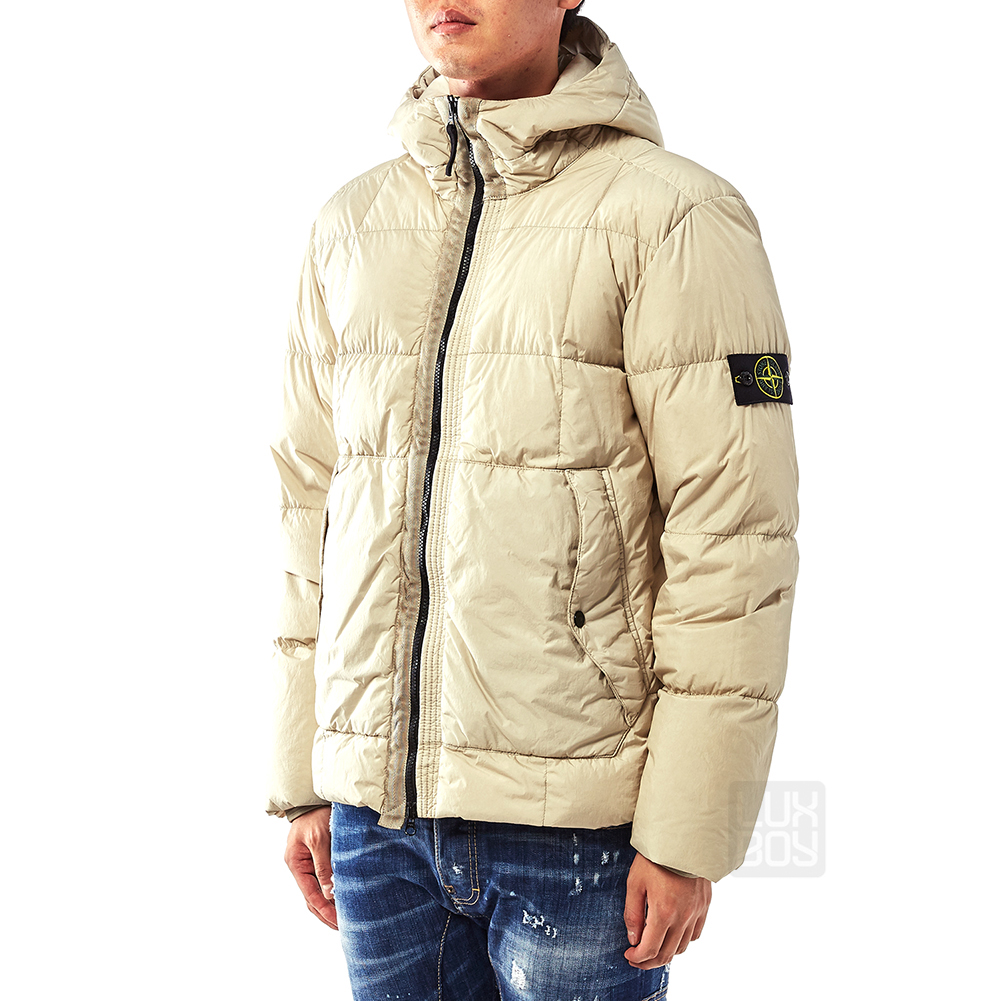 스톤아일랜드(STONE ISLAND) 와펜 크링클랩스 남자 패딩 점퍼 691541223 V0090