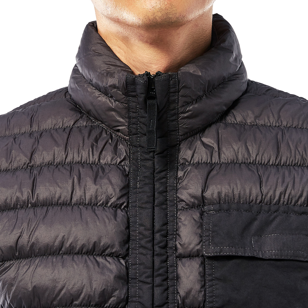 스톤아일랜드(STONE ISLAND) 와펜 마이크로 얀 남자 패딩 점퍼 691541424 V0065