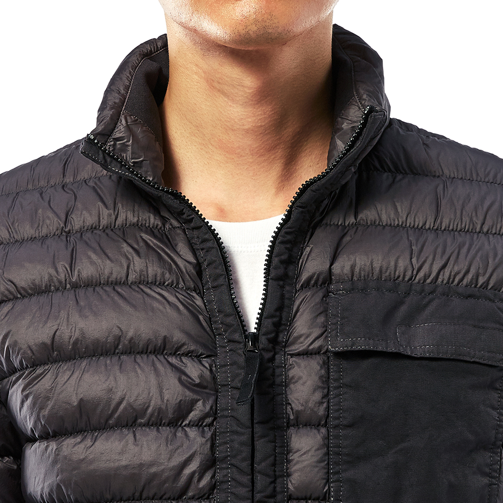 스톤아일랜드(STONE ISLAND) 와펜 마이크로 얀 남자 패딩 점퍼 691541424 V0065