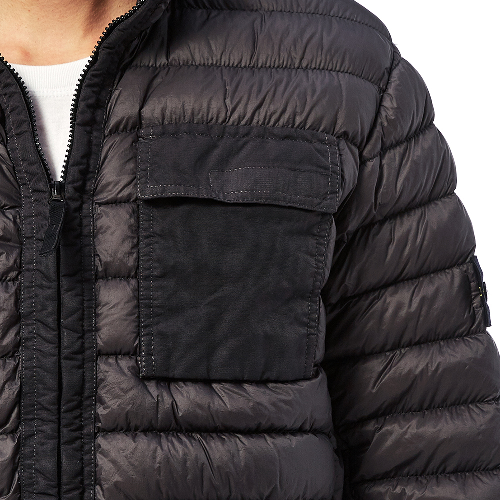스톤아일랜드(STONE ISLAND) 와펜 마이크로 얀 남자 패딩 점퍼 691541424 V0065