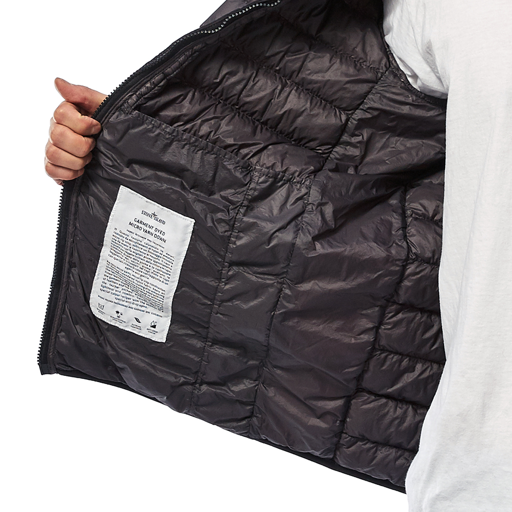 스톤아일랜드(STONE ISLAND) 와펜 마이크로 얀 남자 패딩 점퍼 691541424 V0065