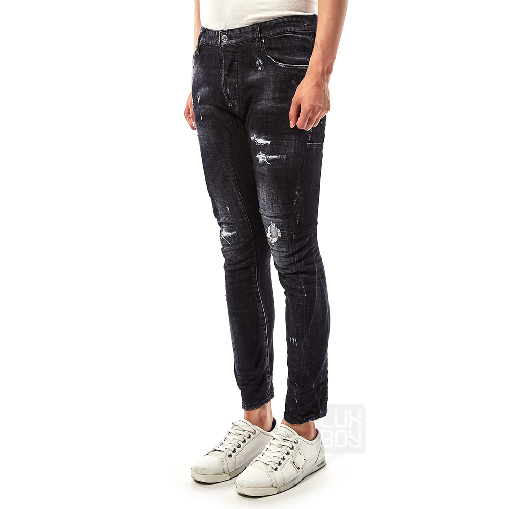 디스퀘어드2(DSQUARED2) 타이디 바이커 남자 진 S74LB0397 S30357 900