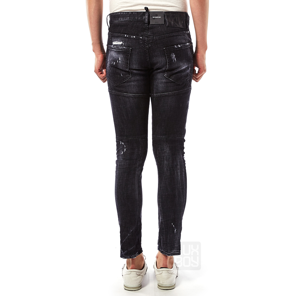 디스퀘어드2(DSQUARED2) 타이디 바이커 남자 진 S74LB0397 S30357 900