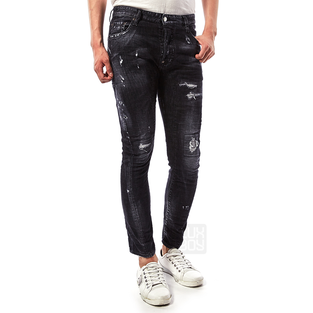 디스퀘어드2(DSQUARED2) 타이디 바이커 남자 진 S74LB0397 S30357 900