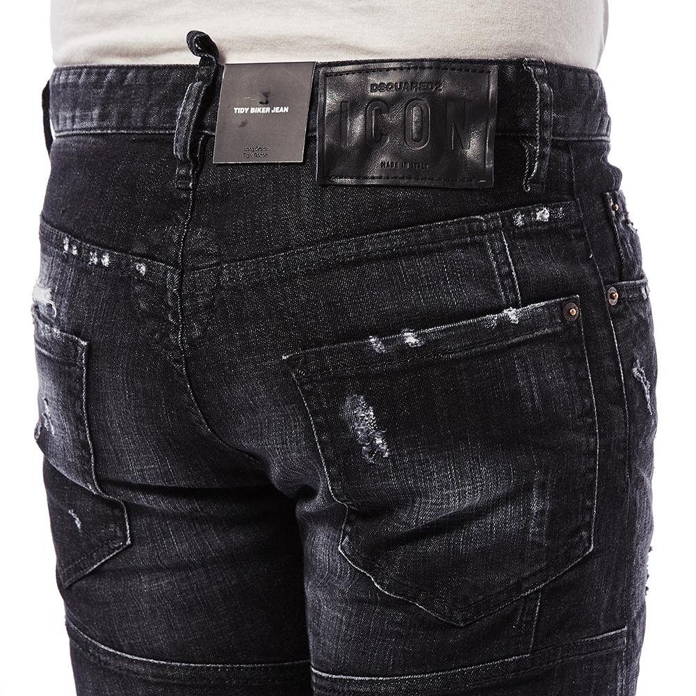 디스퀘어드2(DSQUARED2) 타이디 바이커 남자 진 S74LB0397 S30357 900