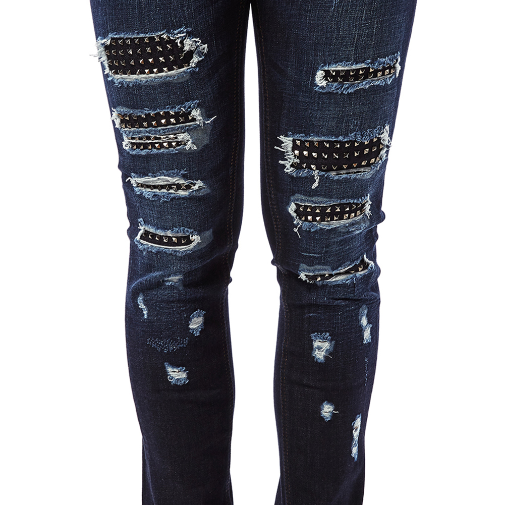 필립플레인(PHILIPP PLEIN) 슈퍼 스트레이트 컷 남자 진 MDT0944 PDE004N 14SG