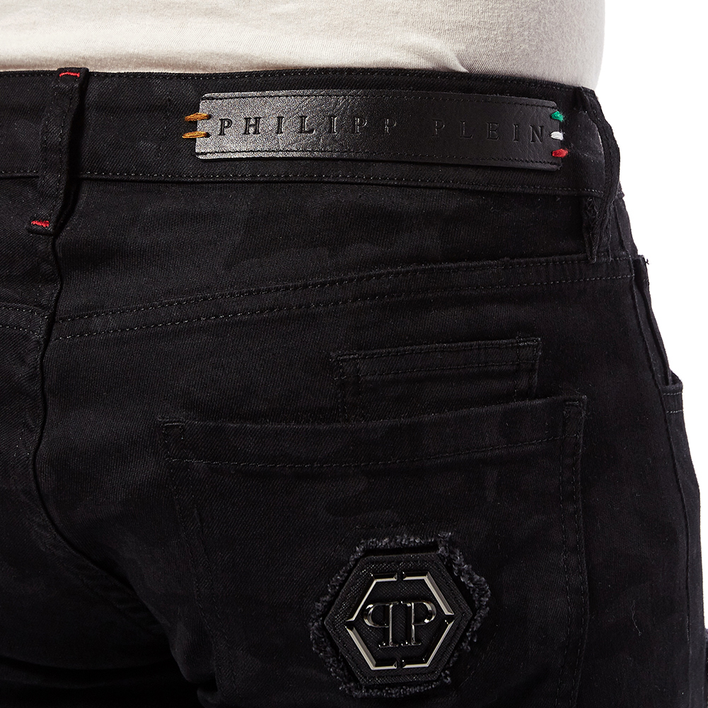 필립플레인(PHILIPP PLEIN) 카모 슈퍼 스트레이트 컷 남자 진 MDT1096 PDE004N 02
