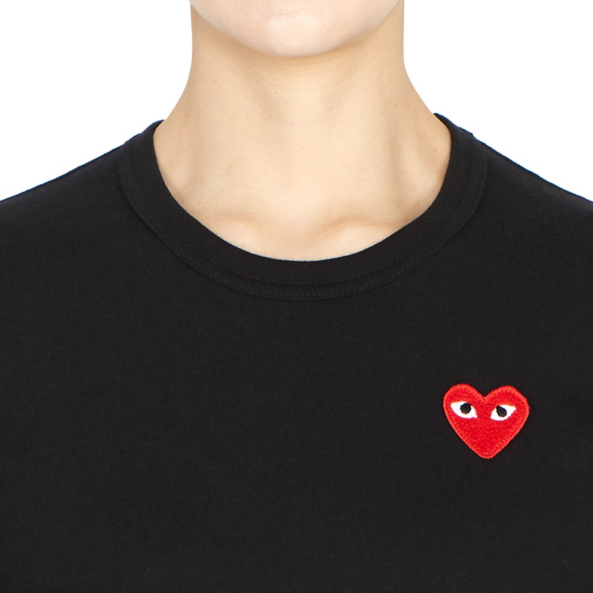 꼼데가르송(COMME DES GARCONS) 레드와펜 여성 긴팔티셔츠 AZ T117 051 1