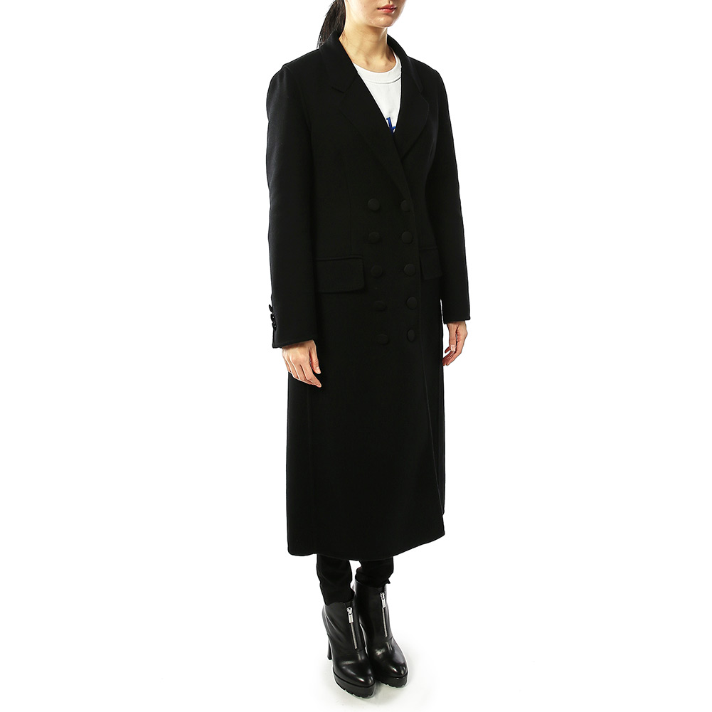 버버리(BURBERRY) 더블 브레스트 테일러드 여자 캐시미어 코트 ALDERSHOT 8001437 A1189