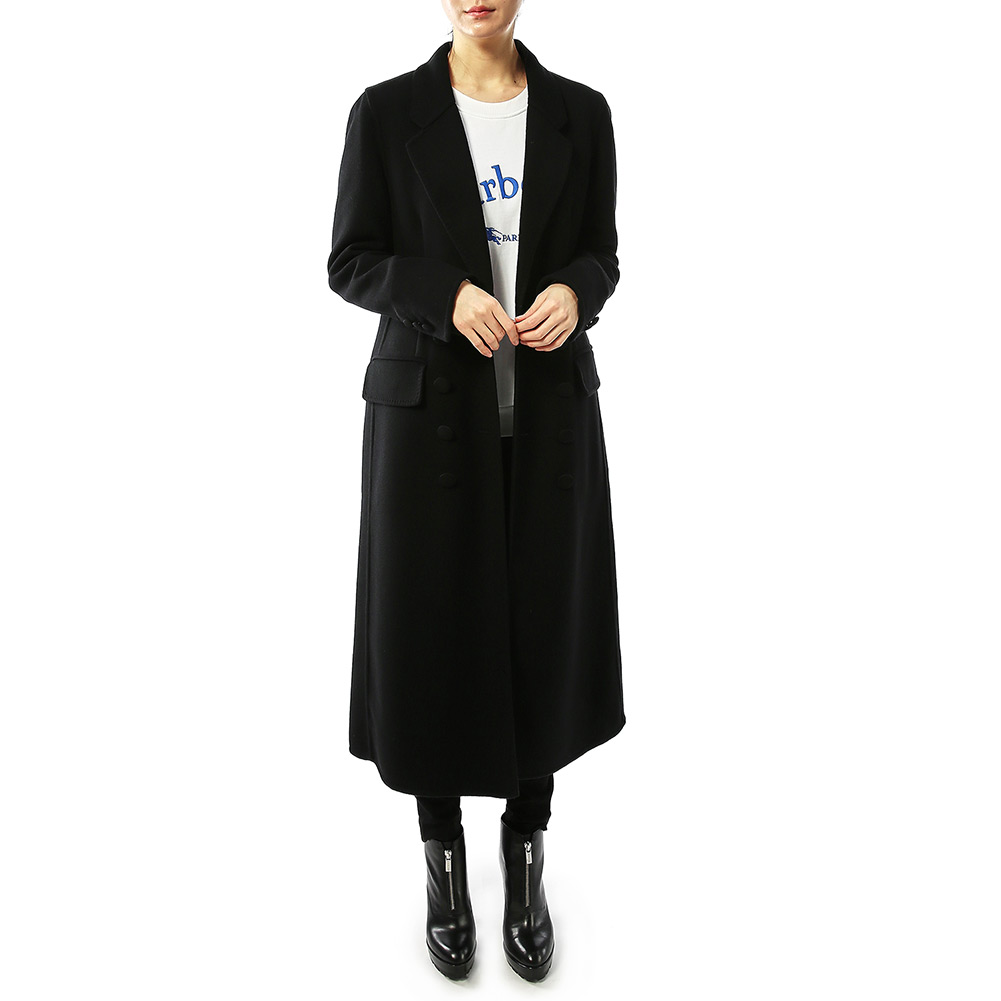 버버리(BURBERRY) 더블 브레스트 테일러드 여자 캐시미어 코트 ALDERSHOT 8001437 A1189