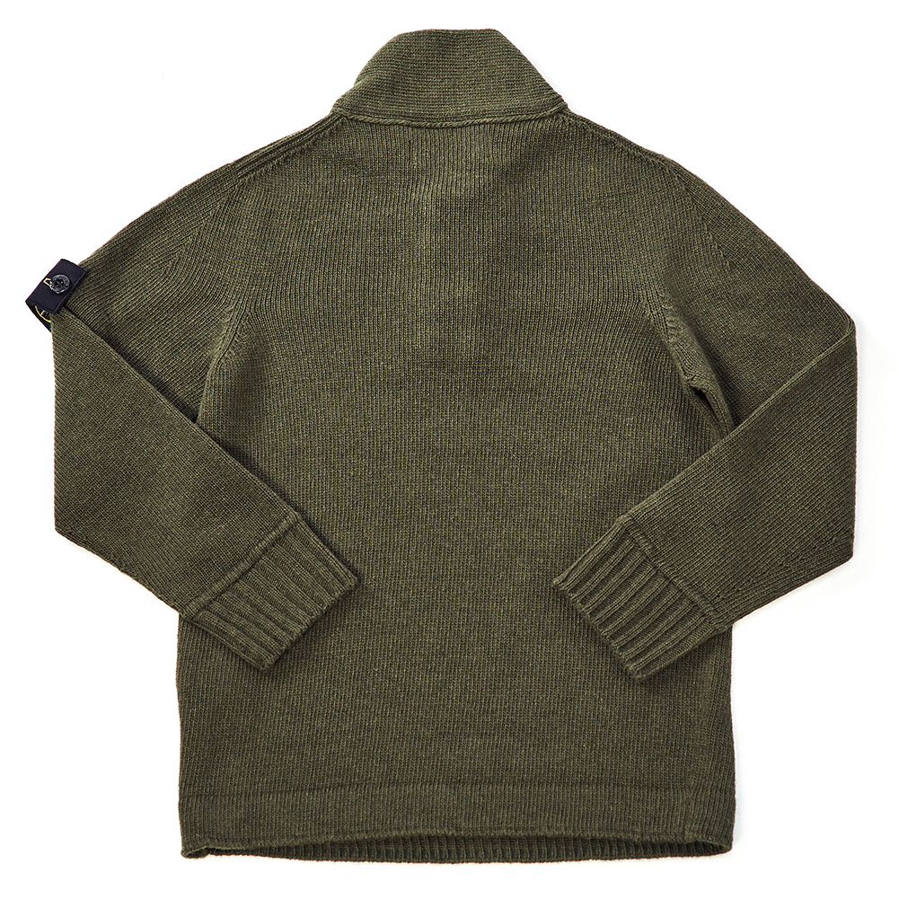 스톤아일랜드키즈(STONE ISLAND KIDS) 와펜 키즈 울 니트 6916502A1 V0054 6A8A