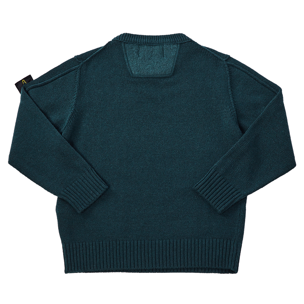 스톤아일랜드키즈(STONE ISLAND KIDS) 와펜 키즈 울 니트 6916503A1 V0053 6A8A