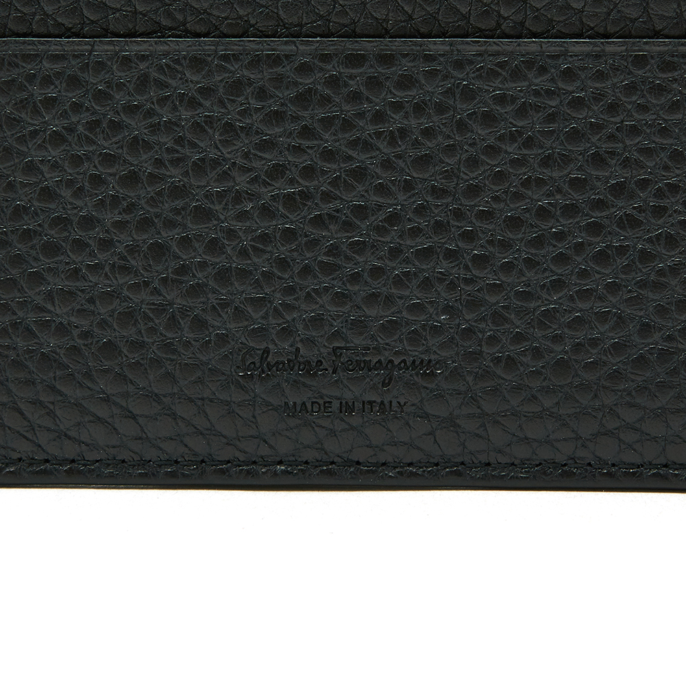 페라가모(FERRAGAMO) 피렌체 공용 명함/카드지갑 66 A176 NERO 0690089