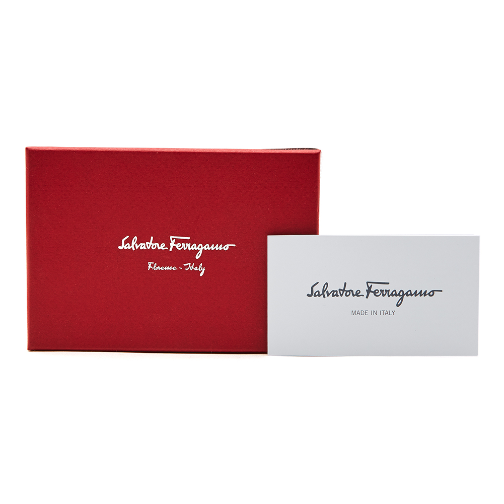 페라가모(FERRAGAMO) 피렌체 공용 명함/카드지갑 66 A176 NERO 0690089