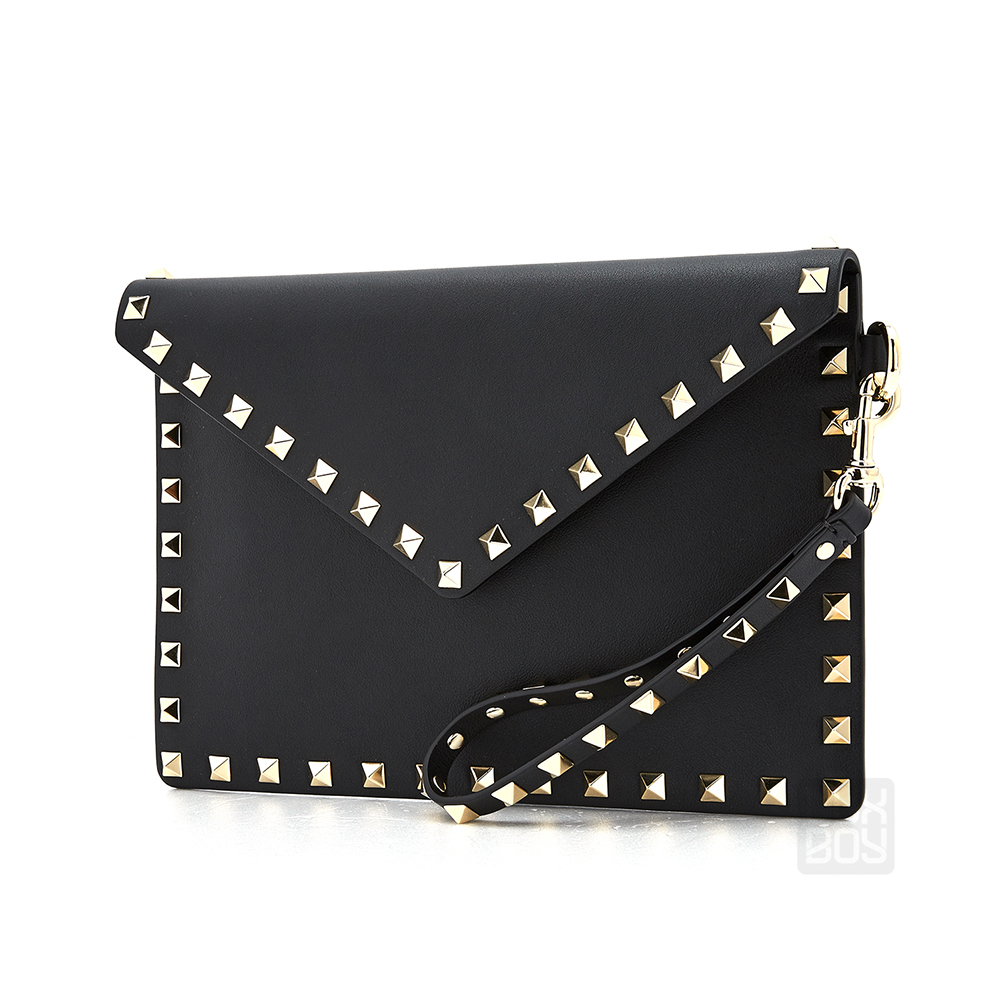 발렌티노(VALENTINO) 락스터드 엔벨롭여자 클러치/파우치백 PW0P0P87BOL 0NO