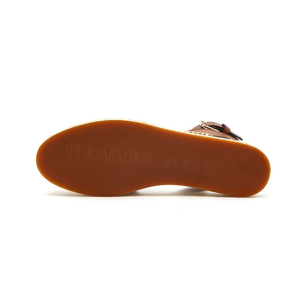 버버리(BURBERRY) 하우스 체크 에스파드리유 여자 샌들 ABBIE 4054530