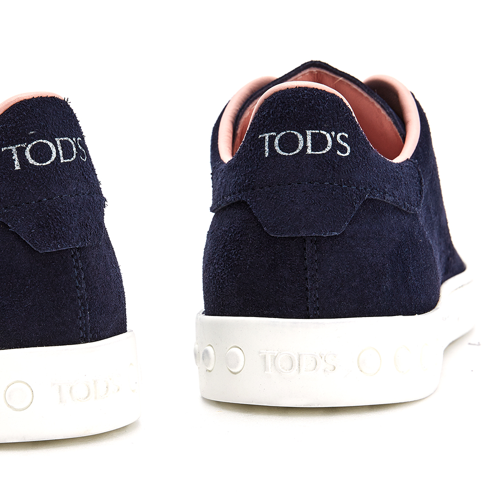 토즈(TODS) 로고 퍼포레이티드 여자 스니커즈 XXW12A0T490RE0U824