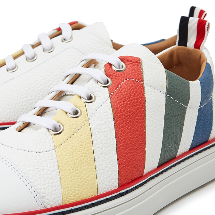 톰브라운(THOM BROWNE) 스트라이프 남자 스니커즈 (US) MFD078A 00198 996