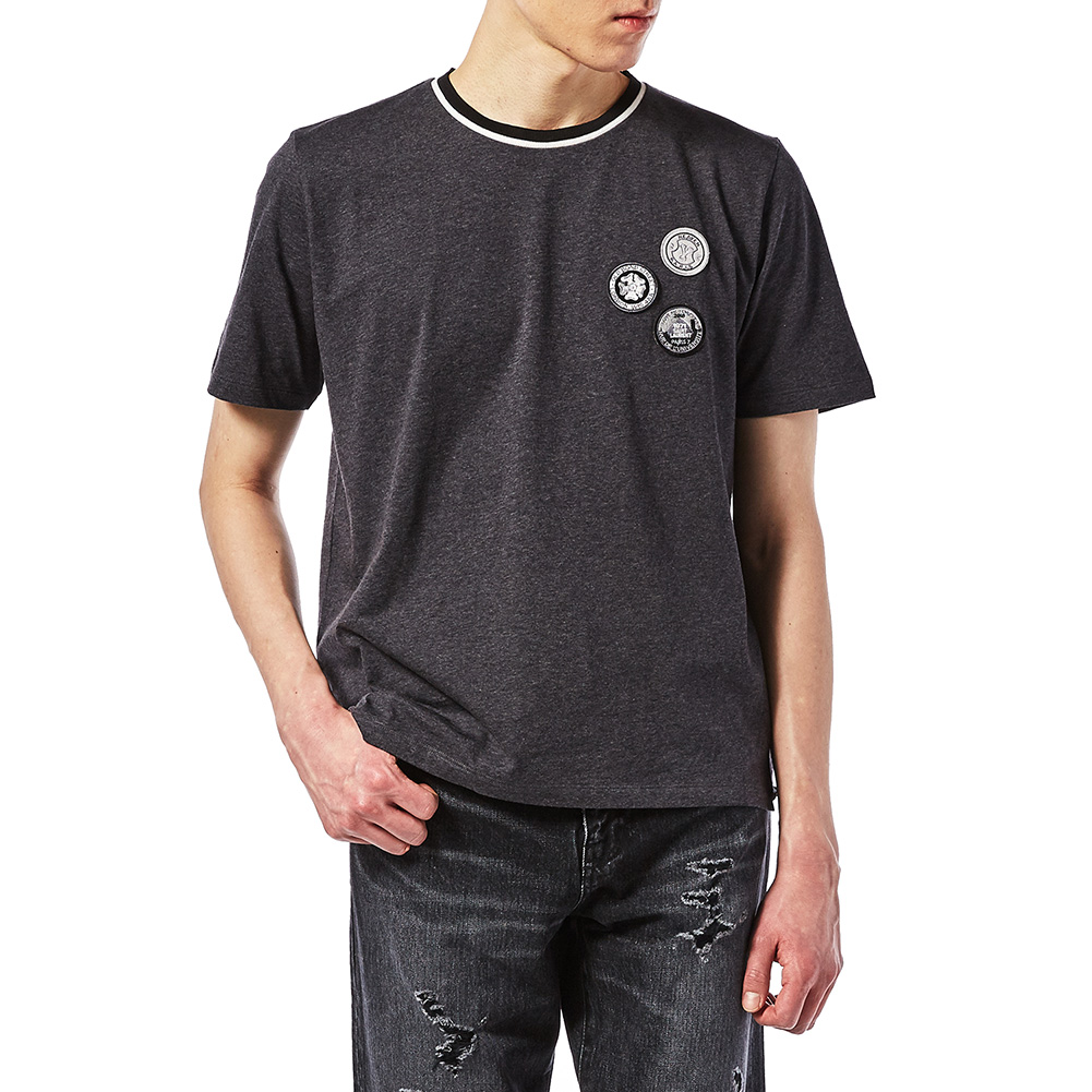 생로랑(SAINT LAURENT PARIS) 남자 반팔티셔츠 500642 YB20F 1210