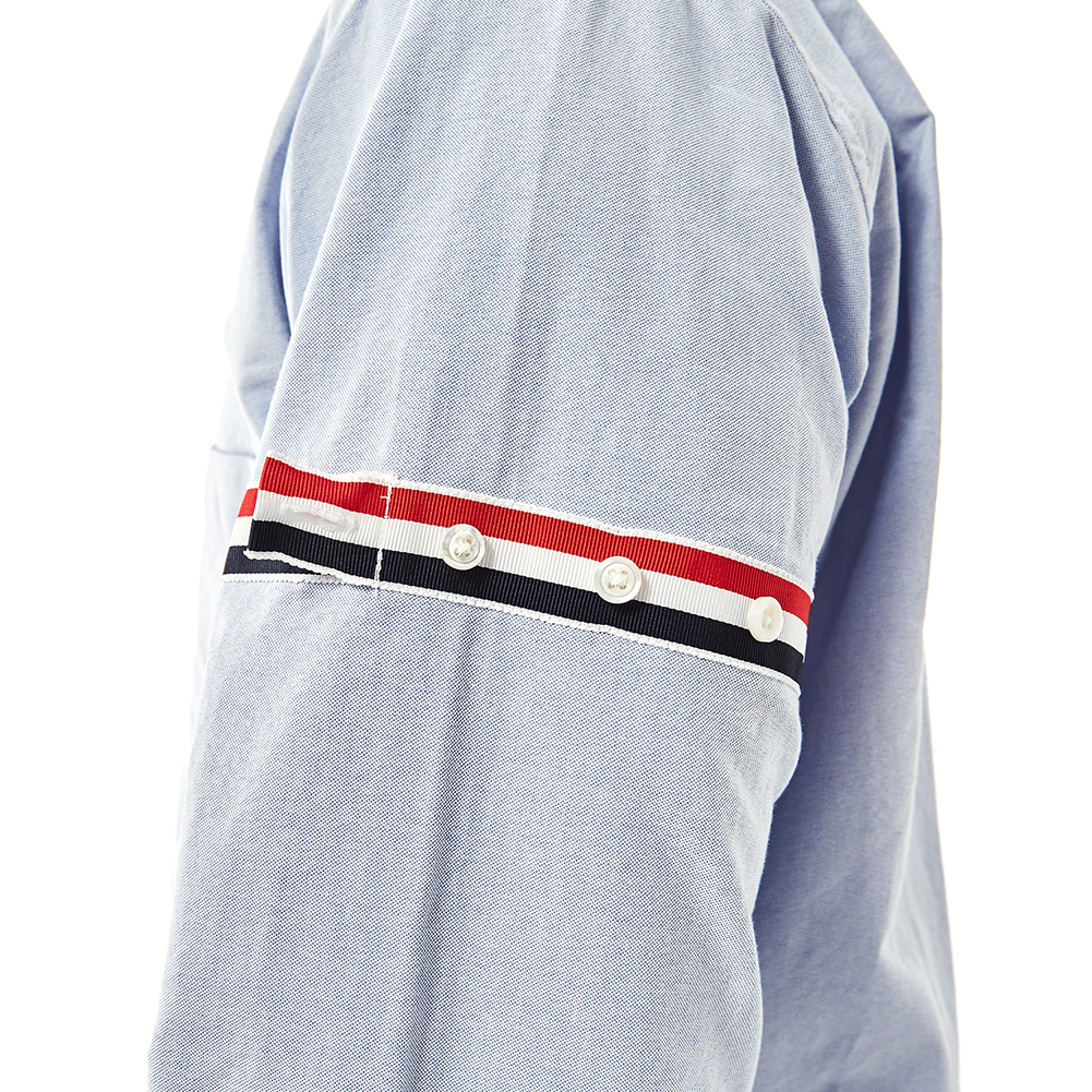 톰브라운(THOM BROWNE) 옥스포드 삼선 남자 셔츠 MWL150E 00139 480