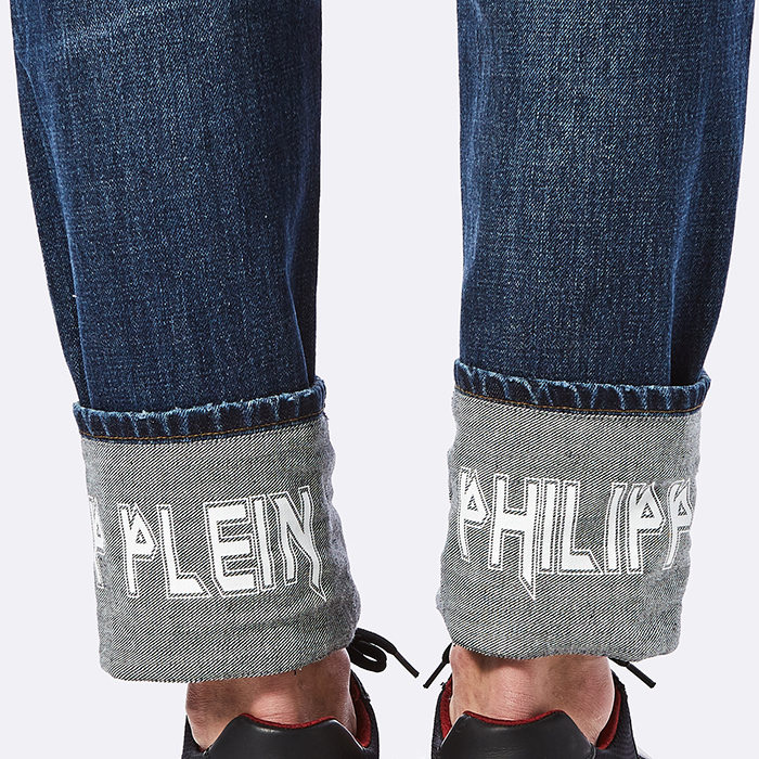 필립플레인(PHILIPP PLEIN) 몬스터 스트레이트 컷 남자 진 MDT0697 PDE001N 08WM