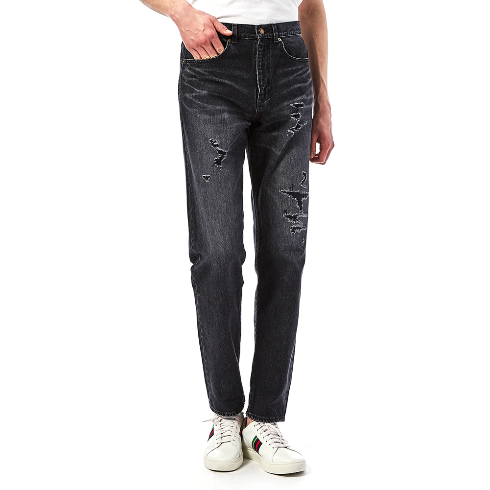 생로랑(SAINT LAURENT PARIS) 디스트로이 남자 진 500473 YA805 1407