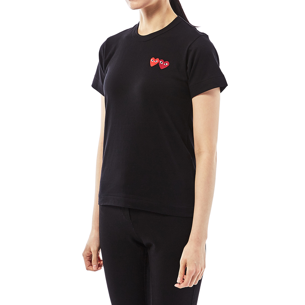 꼼데가르송(COMME DES GARCONS) 더블와펜 여성 반팔티셔츠 AZ T225 051 1