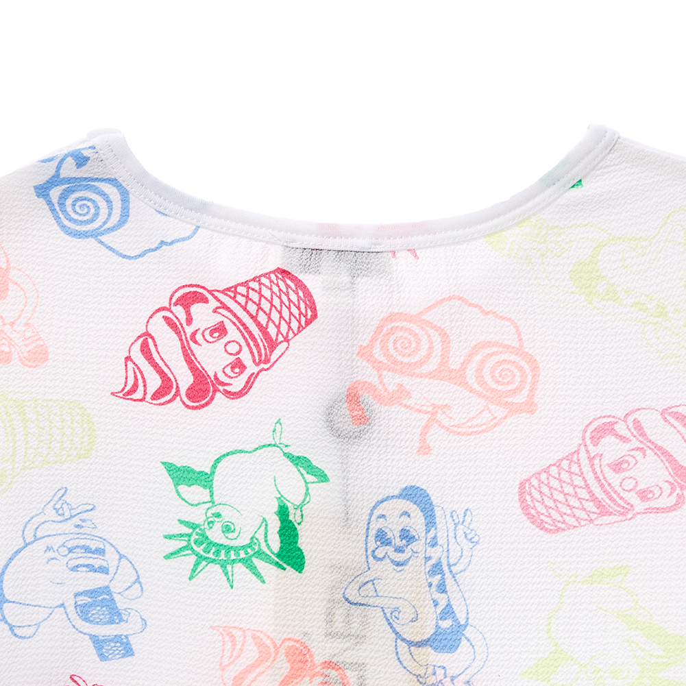 겐조키즈(KENZO KIDS) 푸드 피에스타 키즈 반팔티셔츠 KL10108 01 5A6A