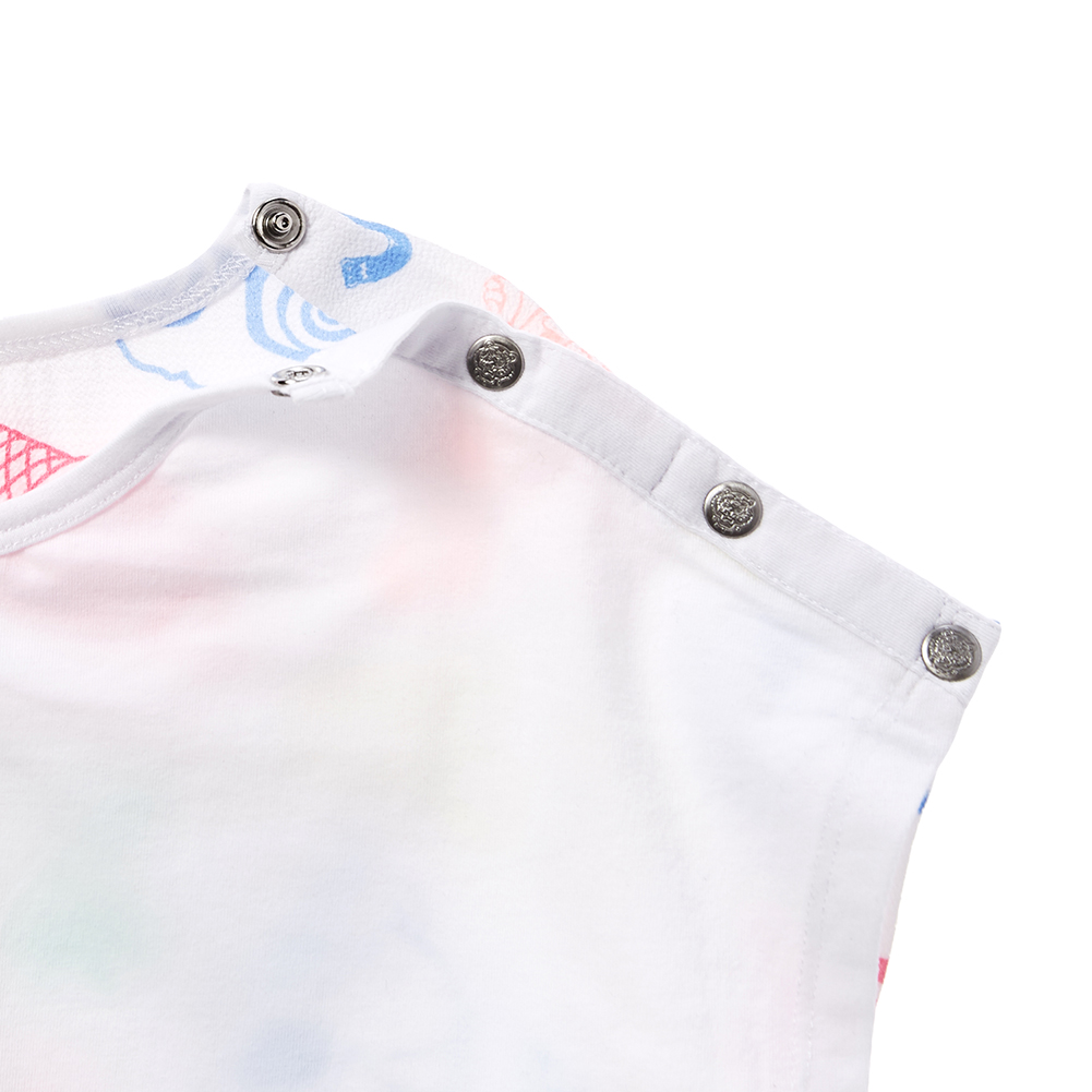 겐조키즈(KENZO KIDS) 푸드 피에스타 키즈 반팔티셔츠 KL10108 01 5A6A