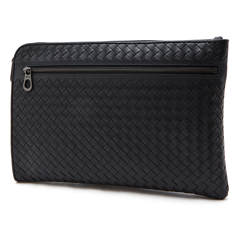 보테가베네타(BOTTEGA VENETA) 인트레치아토 도큐먼트 케이스 공용 클러치/파우치백 406021 V4651 1000