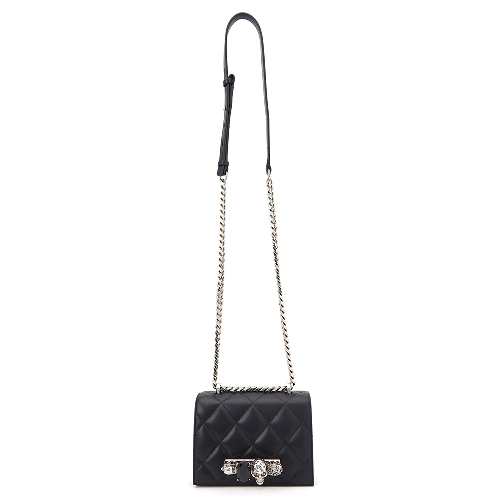 알렉산더맥퀸(ALEXANDER MCQUEEN) 스몰 주얼 사첼 여자 체인 숄더백 558541 1AXBY 1000