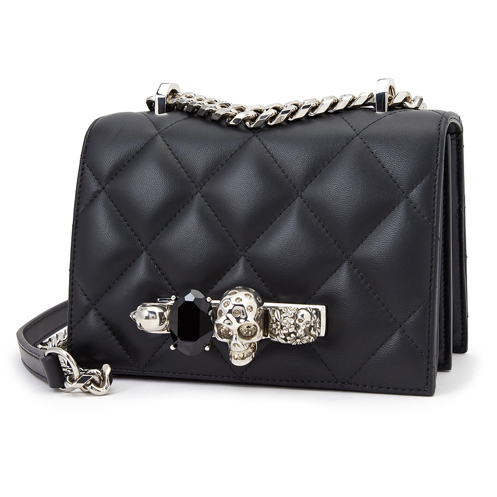 알렉산더맥퀸(ALEXANDER MCQUEEN) 스몰 주얼 사첼 여자 체인 숄더백 558541 1AXBY 1000