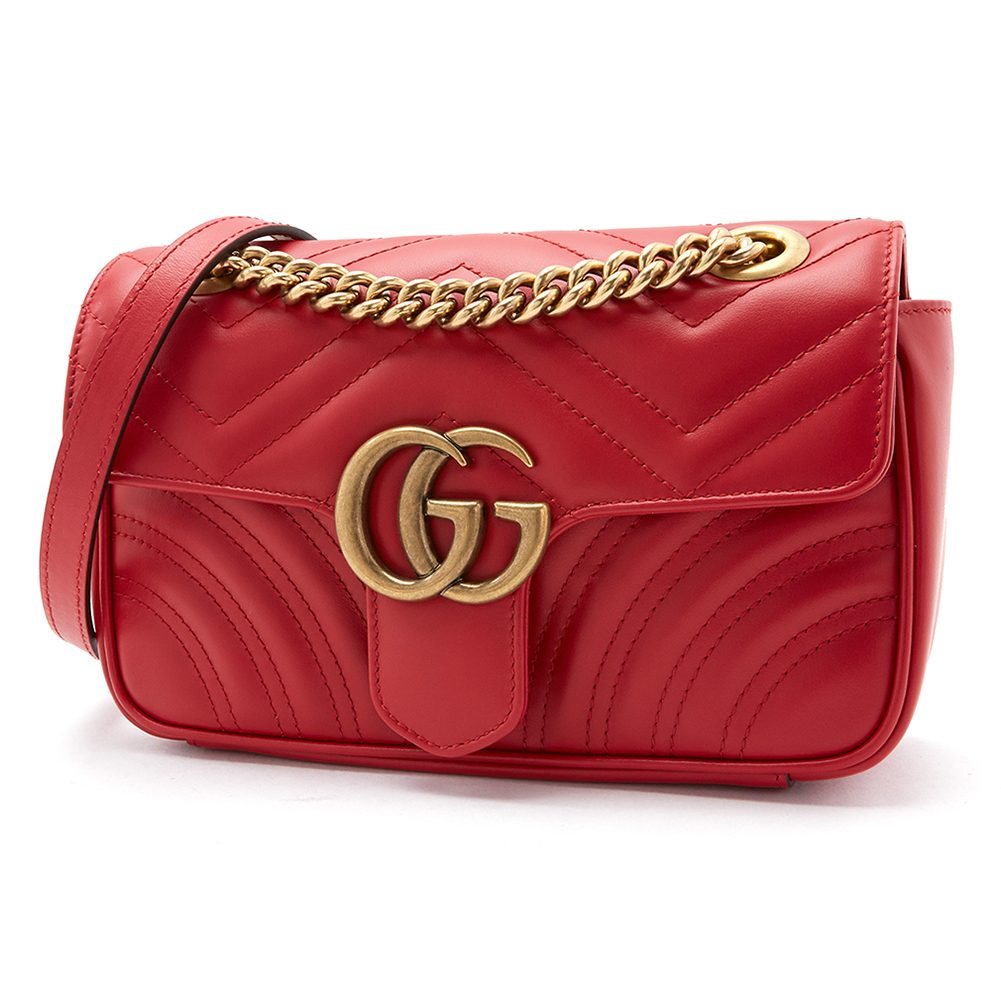구찌(GUCCI) 마몬트 마틀라세 미니 여자 숄더백 446744 DTDIT 6433