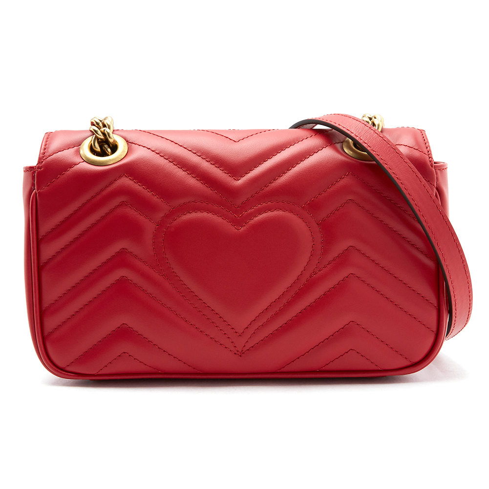 구찌(GUCCI) 마몬트 마틀라세 미니 여자 숄더백 446744 DTDIT 6433