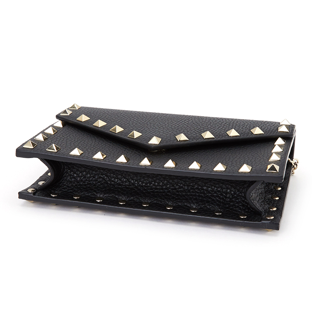 발렌티노(VALENTINO) 락스터드 여자 체인 숄더백 SW2P0Q58VSH 0NO