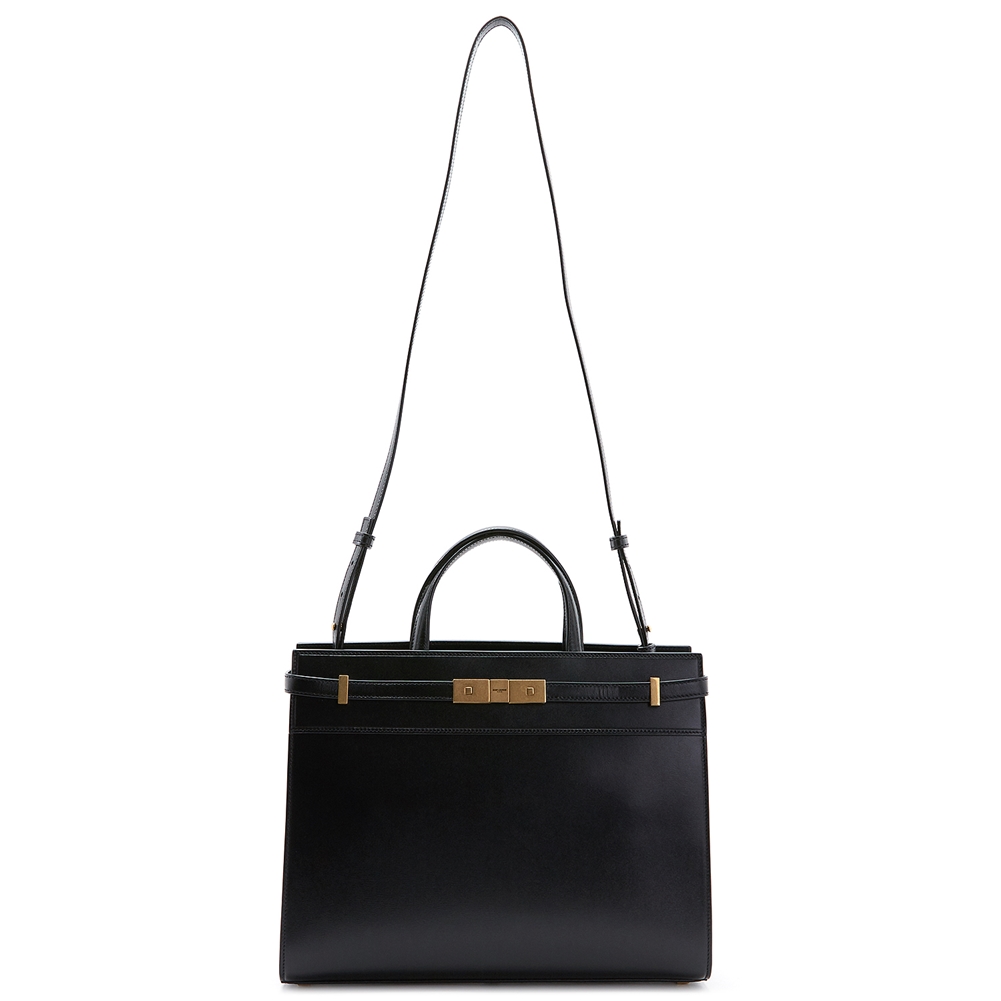 생로랑(SAINT LAURENT PARIS) 맨하탄 스몰 여자 토트겸숄더백 568702 02G0W 1000