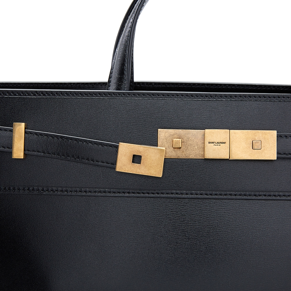 생로랑(SAINT LAURENT PARIS) 맨하탄 스몰 여자 토트겸숄더백 568702 02G0W 1000