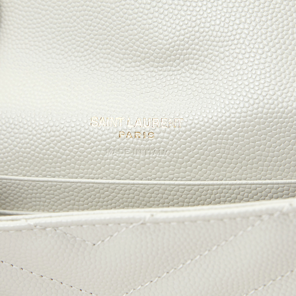 생로랑(SAINT LAURENT PARIS) 모노그램 엔벨롭 여자 반지갑 414404 BOW01 9207