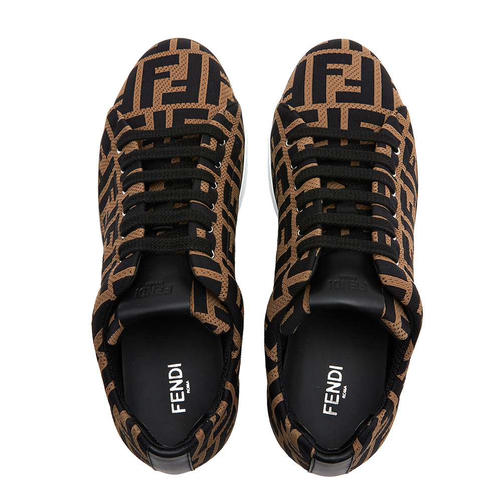 펜디(FENDI) 로고 남자 메쉬 스니커즈 7E1258 A7MY F0R7R