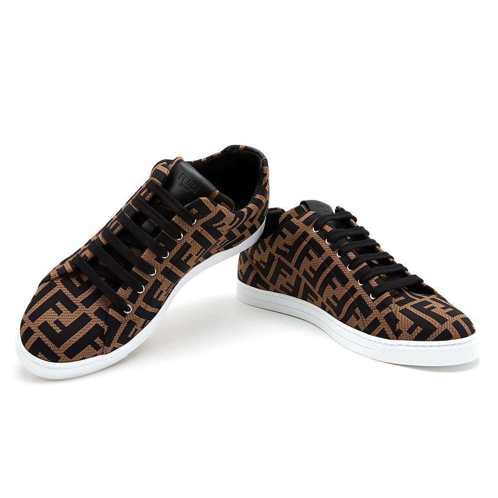 펜디(FENDI) 로고 남자 메쉬 스니커즈 7E1258 A7MY F0R7R