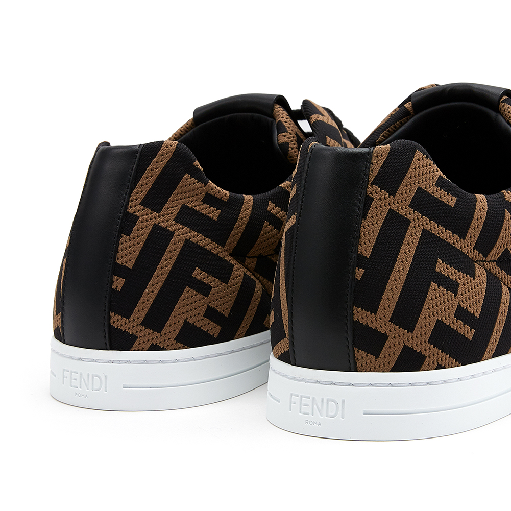 펜디(FENDI) 로고 남자 메쉬 스니커즈 7E1258 A7MY F0R7R