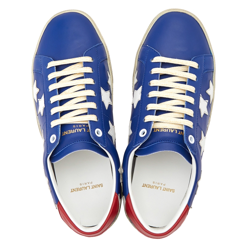 생로랑(SAINT LAURENT PARIS) 코트 클래식 스타 남자 스니커즈 549539 0M5H0 4393