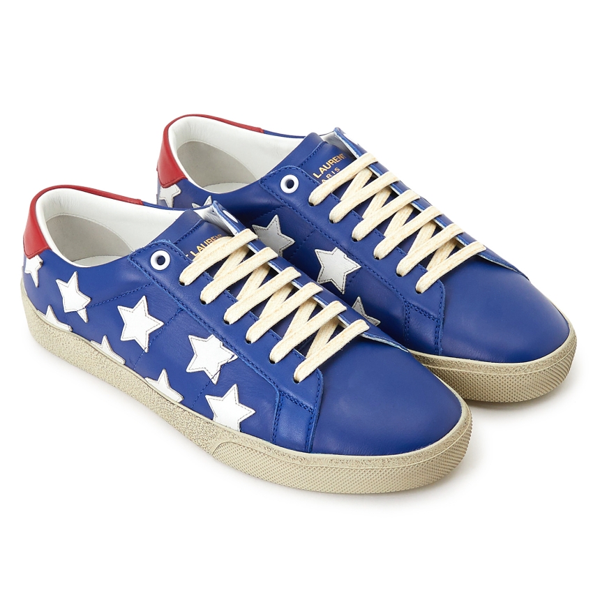 생로랑(SAINT LAURENT PARIS) 코트 클래식 스타 남자 스니커즈 549539 0M5H0 4393