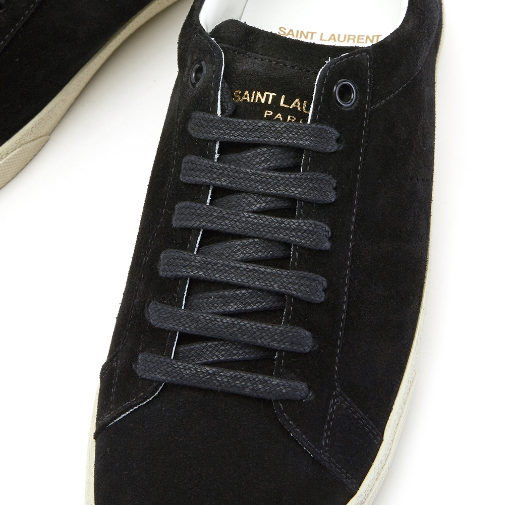 생로랑(SAINT LAURENT PARIS) 코트 클래식 스웨이드 남자 스니커즈 550078 BT3I0 1090