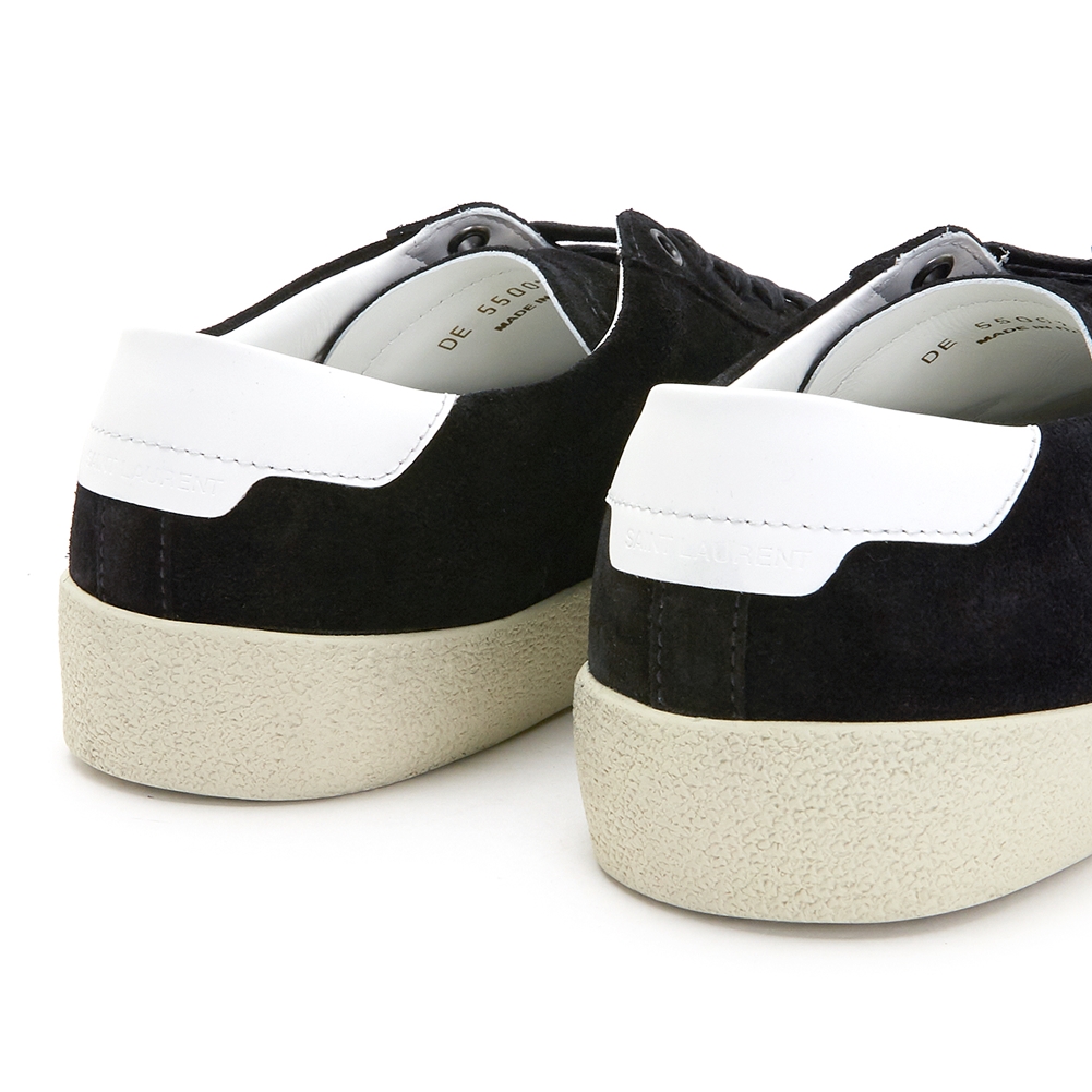 생로랑(SAINT LAURENT PARIS) 코트 클래식 스웨이드 남자 스니커즈 550078 BT3I0 1090