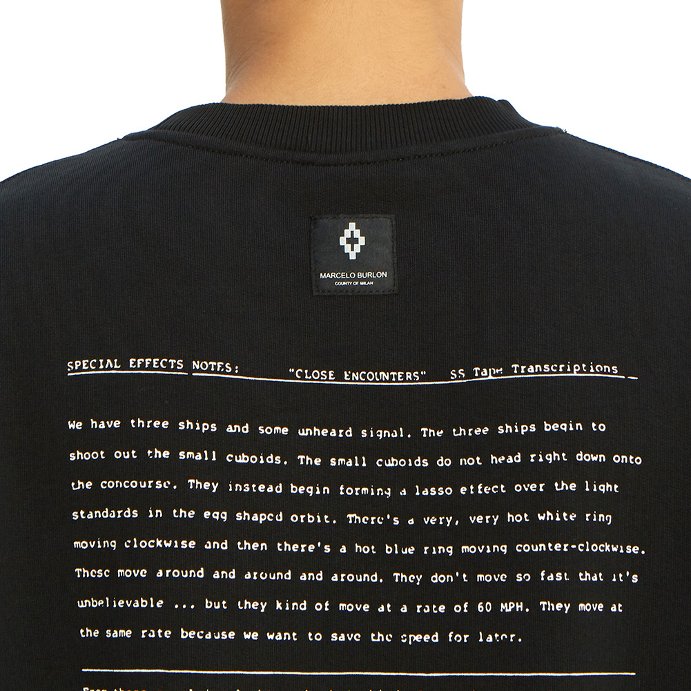 마르셀로불론(MARCELO BURLON) 에일리언 남자 긴팔 맨투맨 티셔츠 CMBA009S196300591088