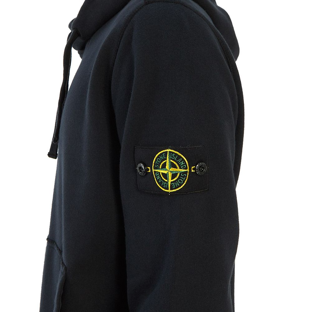 스톤아일랜드(STONE ISLAND) 와펜 남자 후드 긴팔 기모 맨투맨 티셔츠 711562820 V0020
